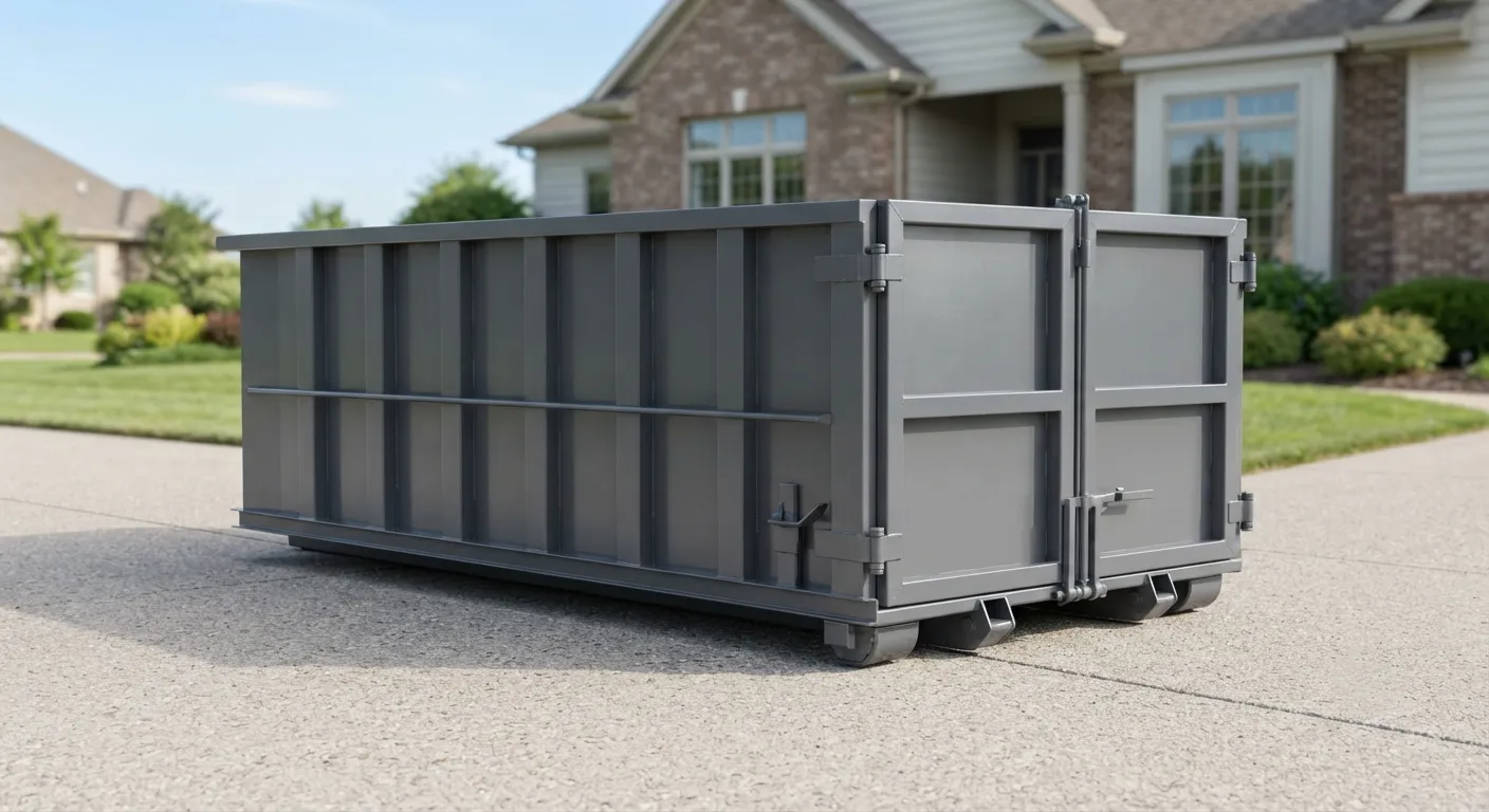 10 yard dumpster rental from our Maple Grove fleet