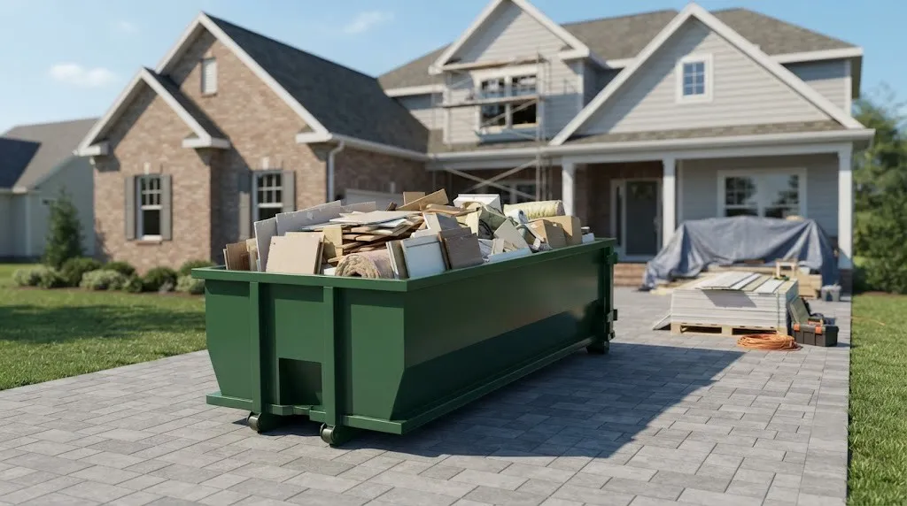 20 yard dumpster rental from our Maple Grove fleet