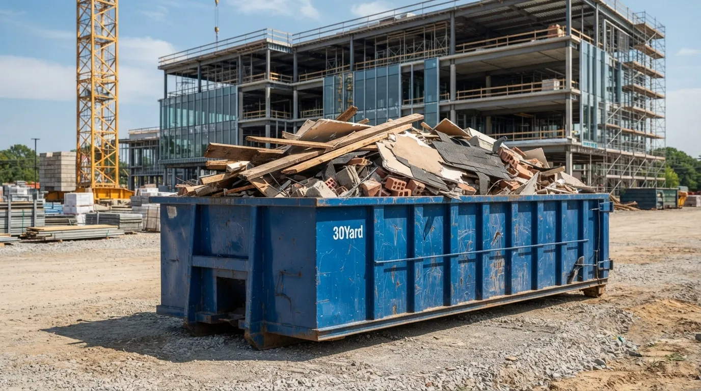 30 yard dumpster rental from our Maple Grove fleet
